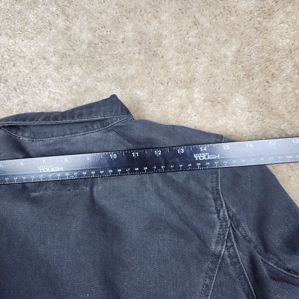 Levi's San Francisco Denim Jacket Gray Color Size Small Zip And Snap - Picture 9 of 11